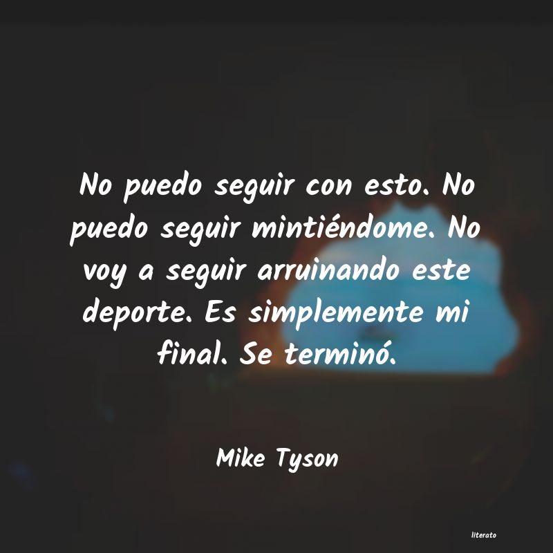 Frases de Mike Tyson