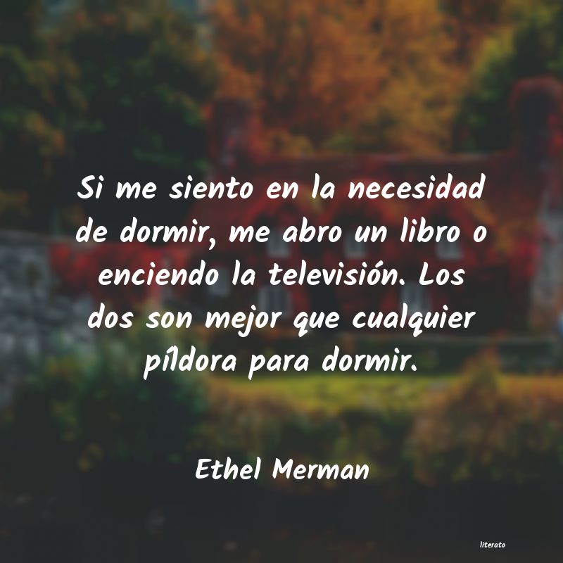 Frases de Ethel Merman