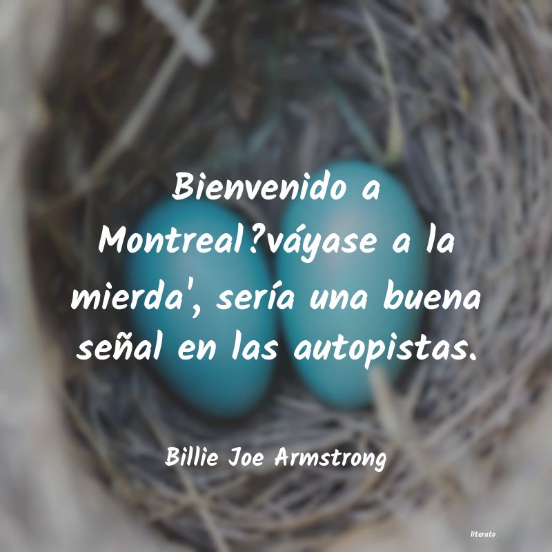 frases de Billie Joe Armstrong