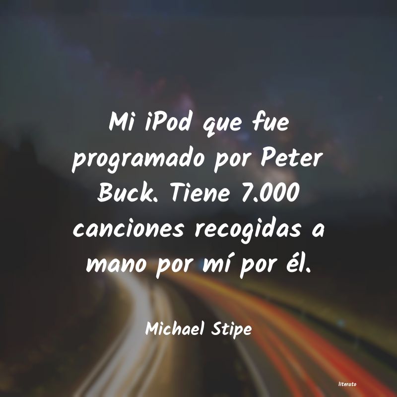 Frases de Michael Stipe