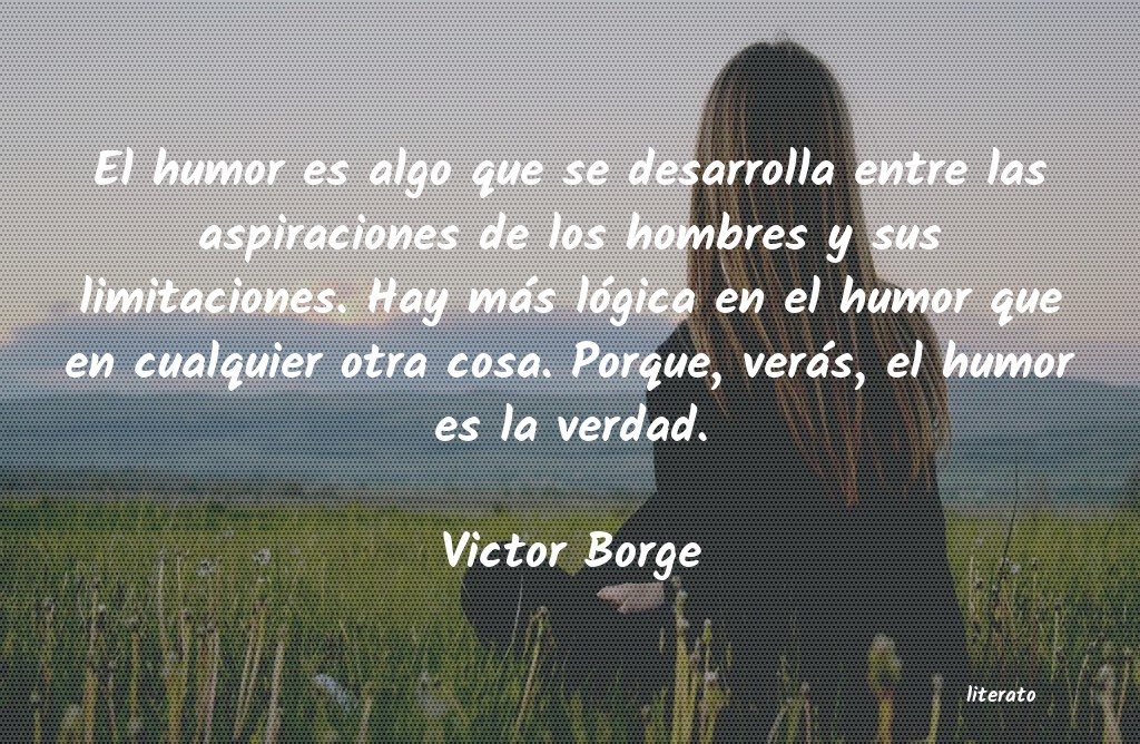 frases de Victor Borge