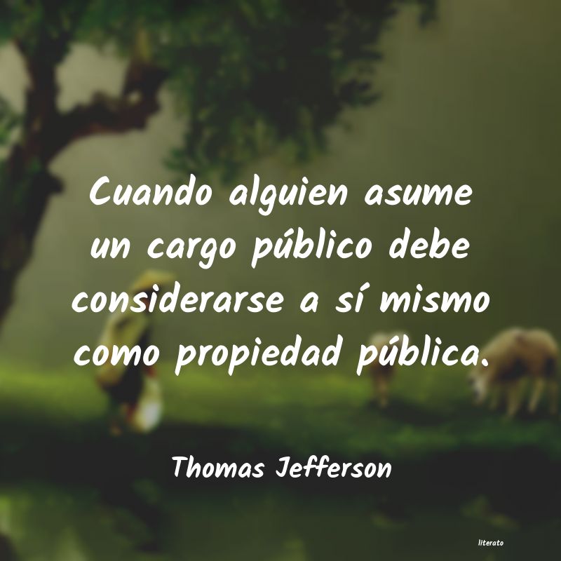 Frases de Thomas Jefferson