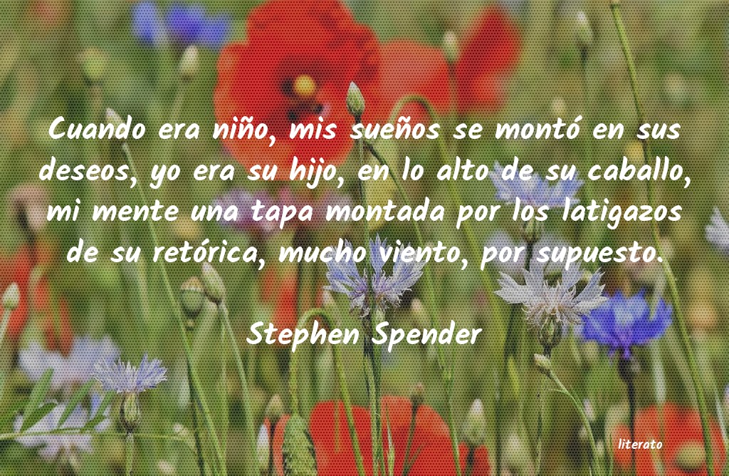 Frases de Stephen Spender
