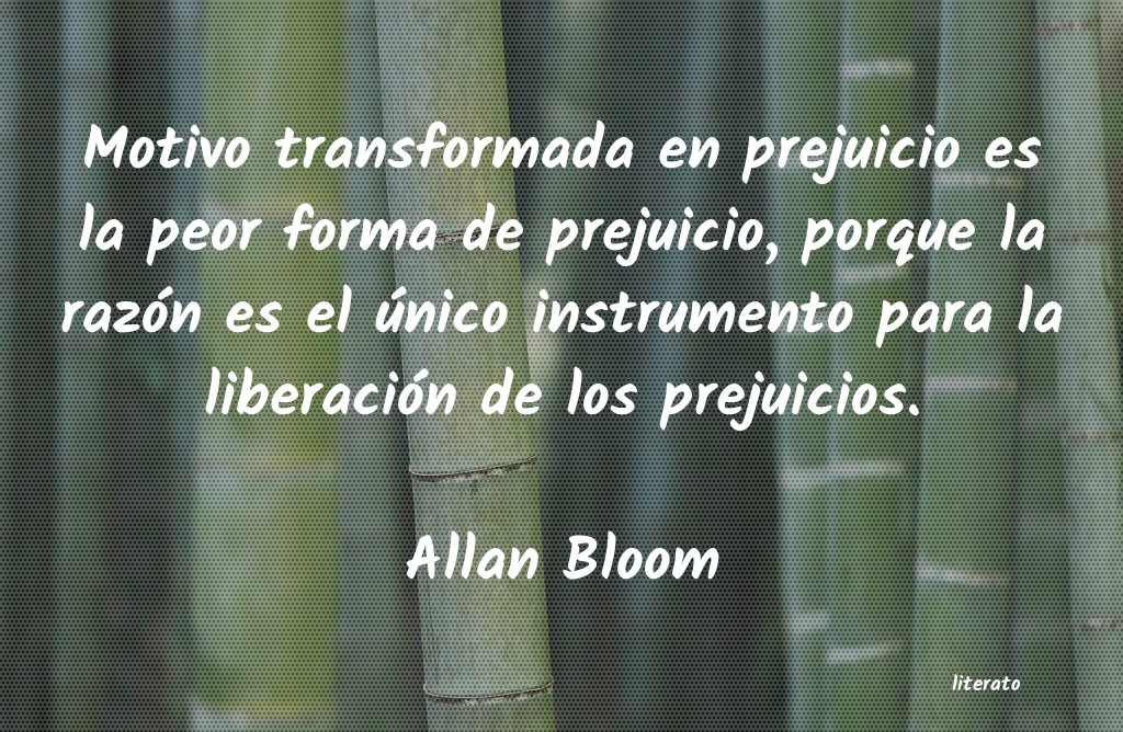 Frases de Allan Bloom