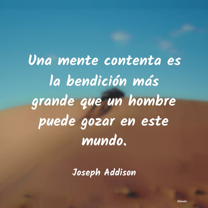 frases de Joseph Addison