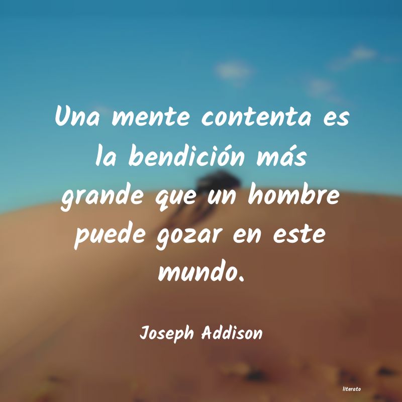 Frases de Joseph Addison