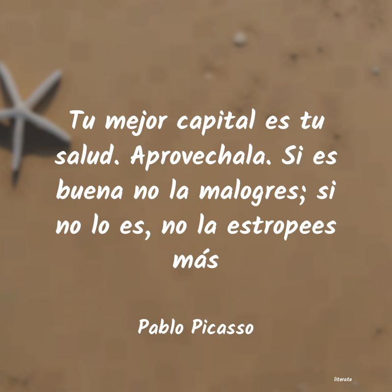 frases de Pablo Picasso
