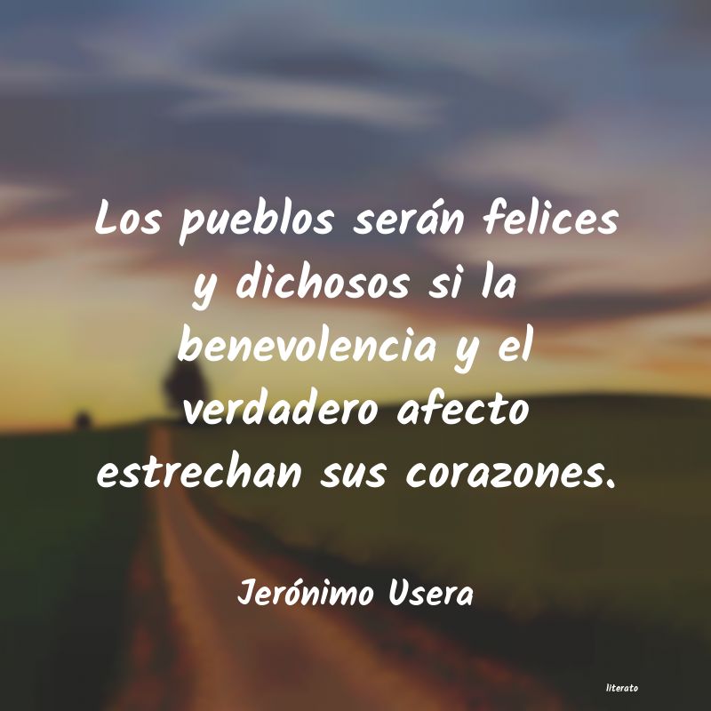 Frases de Jerónimo Usera