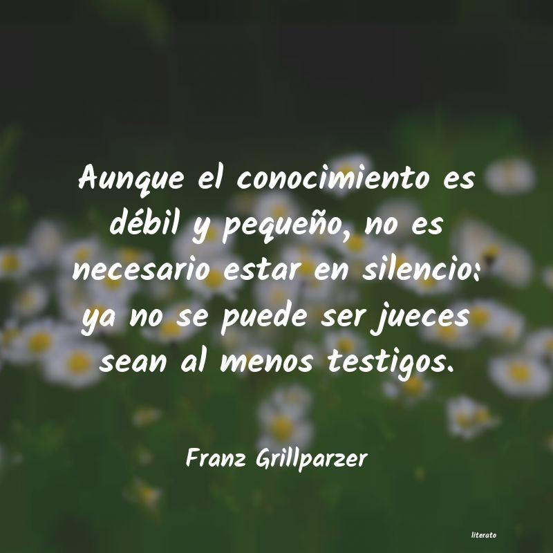 Frases de Franz Grillparzer