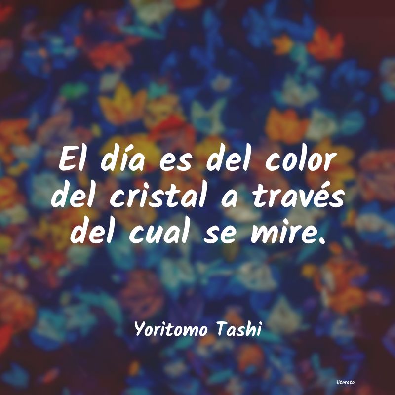 frases de Yoritomo Tashi