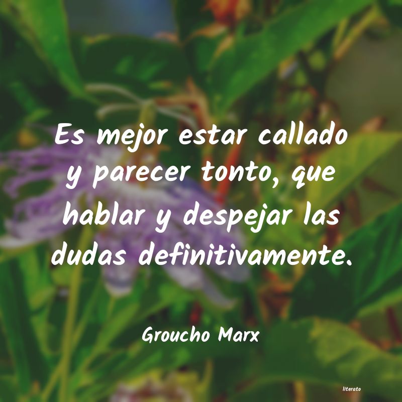 Frases de Groucho Marx