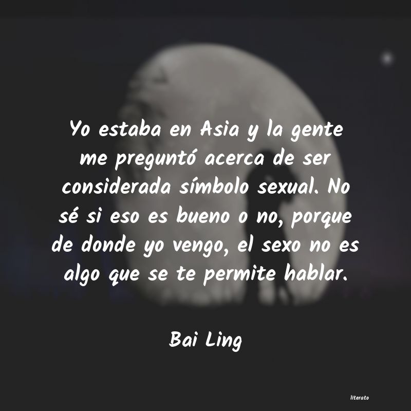 Frases de Bai Ling