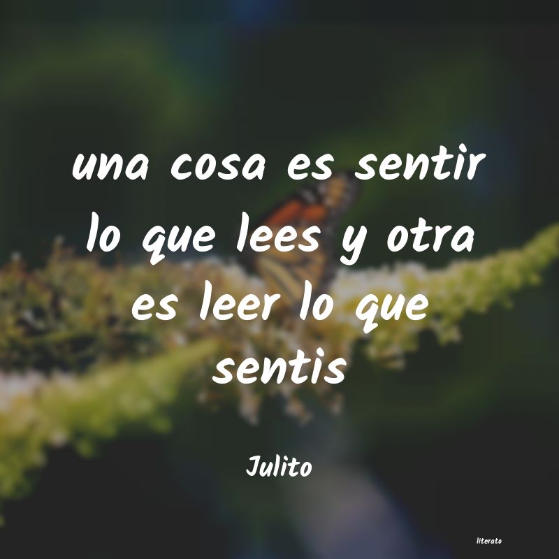 Frases de Julito