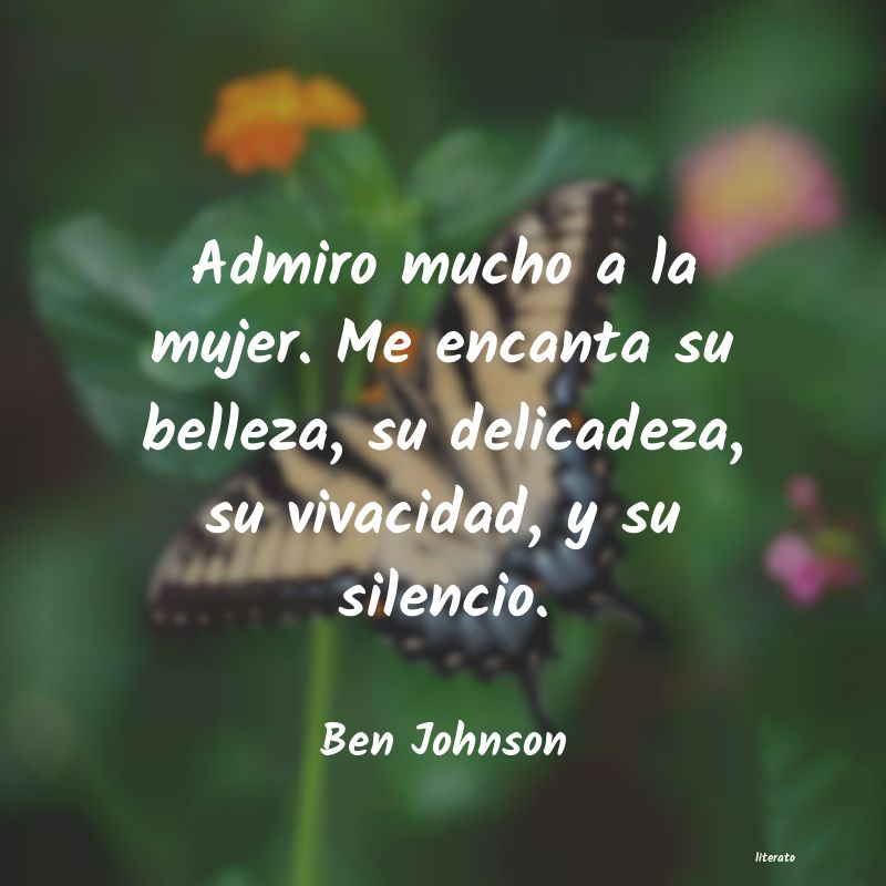 frases de Ben Johnson