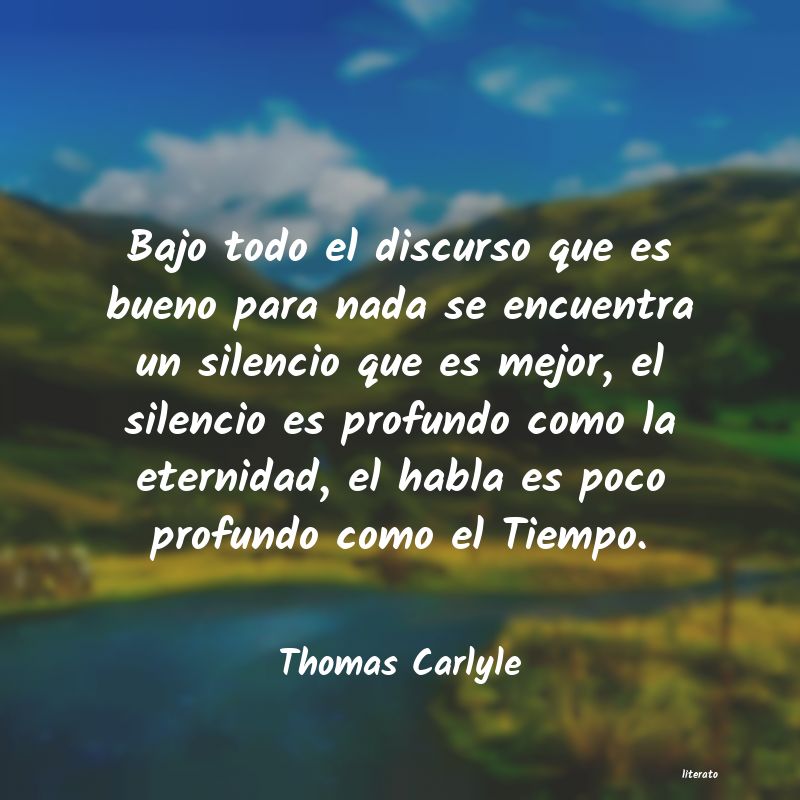 Frases de Thomas Carlyle