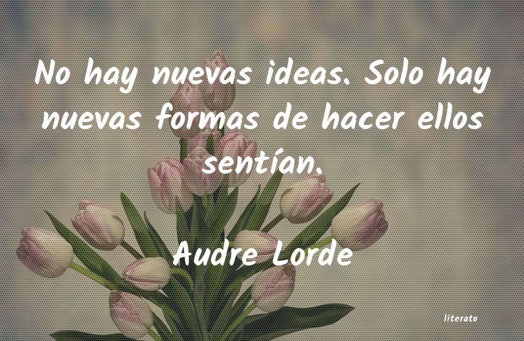 frases de Audre Lorde