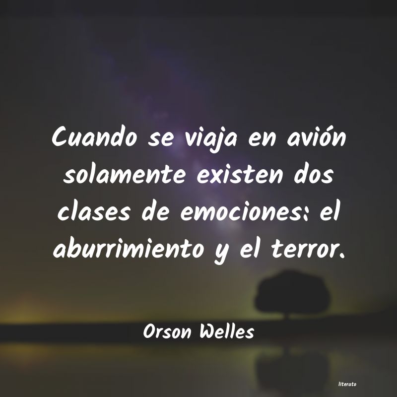 frases de Orson Welles