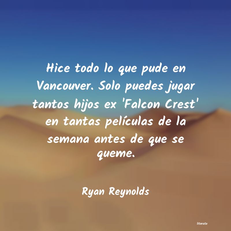 frases de Ryan Reynolds