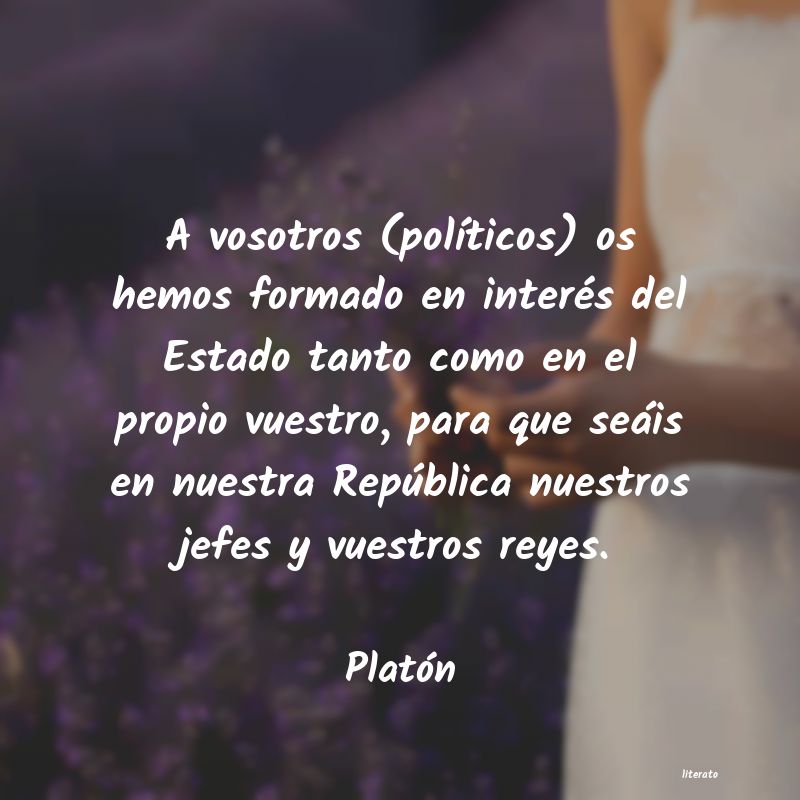 Frases de Platón