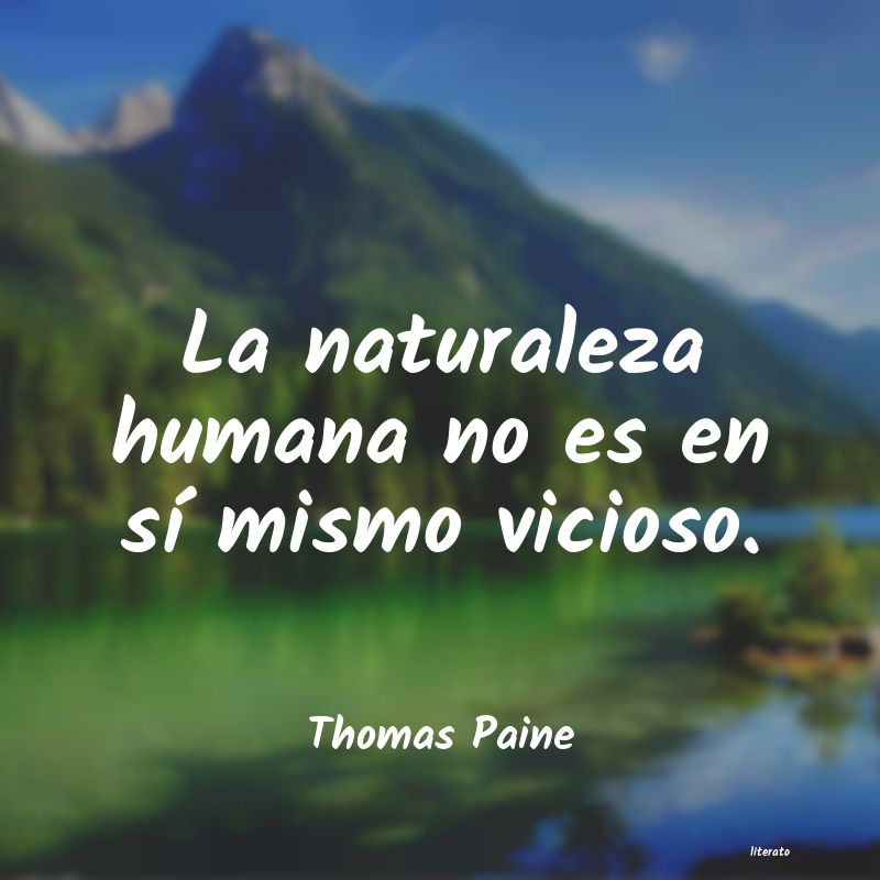 frases de Thomas Paine