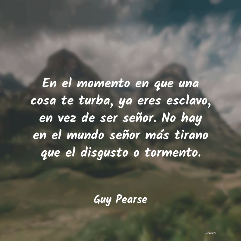 Frases de Guy Pearse