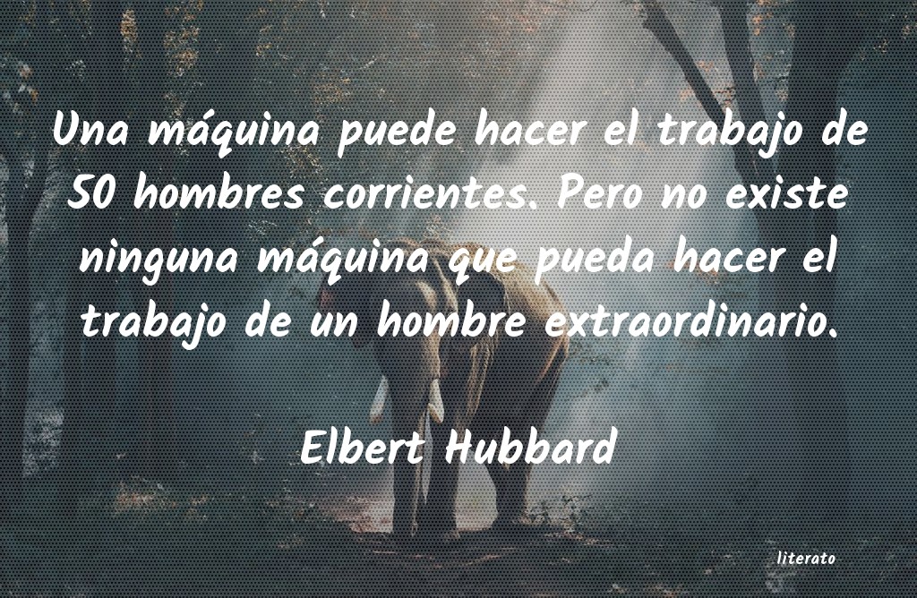 frases de Elbert Hubbard