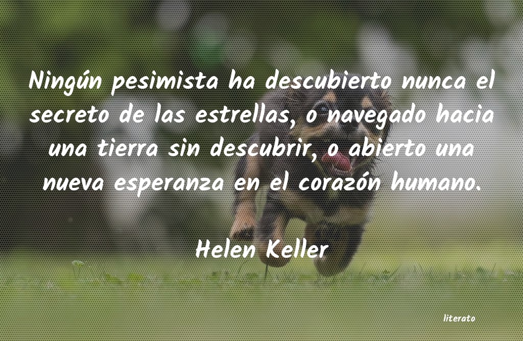 poemas de helen keller