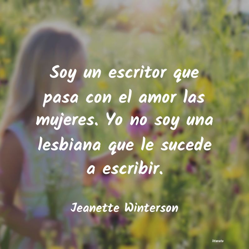 Frases de Jeanette Winterson