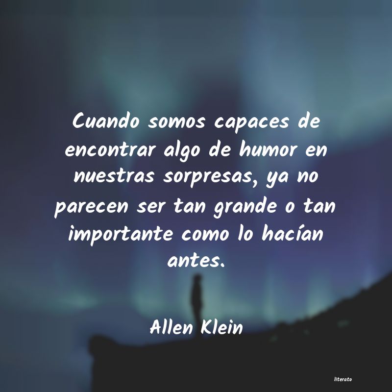 Frases de Allen Klein