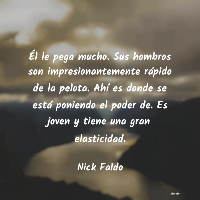 Frases de Nick Faldo