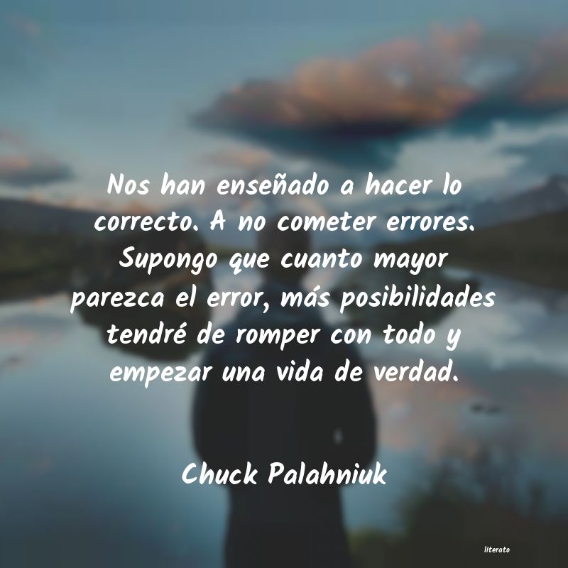 Frases de Chuck Palahniuk