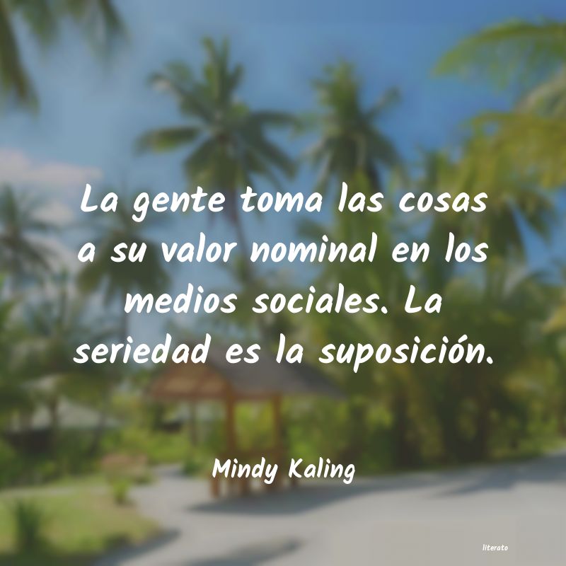 Frases de Mindy Kaling