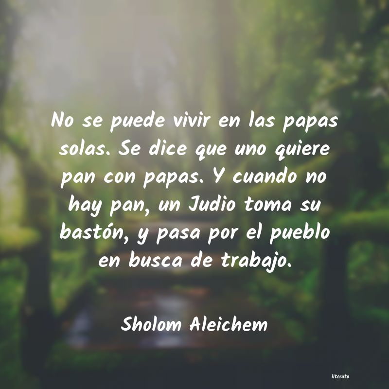 Frases de Sholom Aleichem