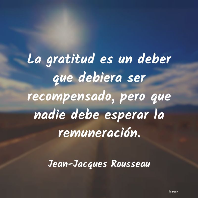 frases de Jean-Jacques Rousseau