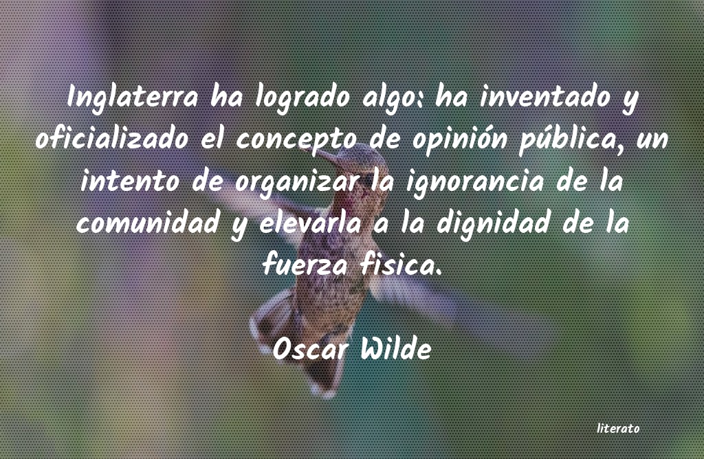 frases de Oscar Wilde