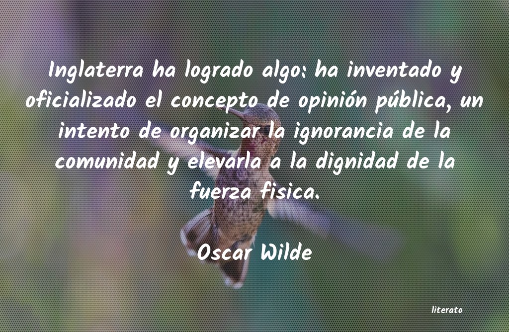 Frases de Oscar Wilde