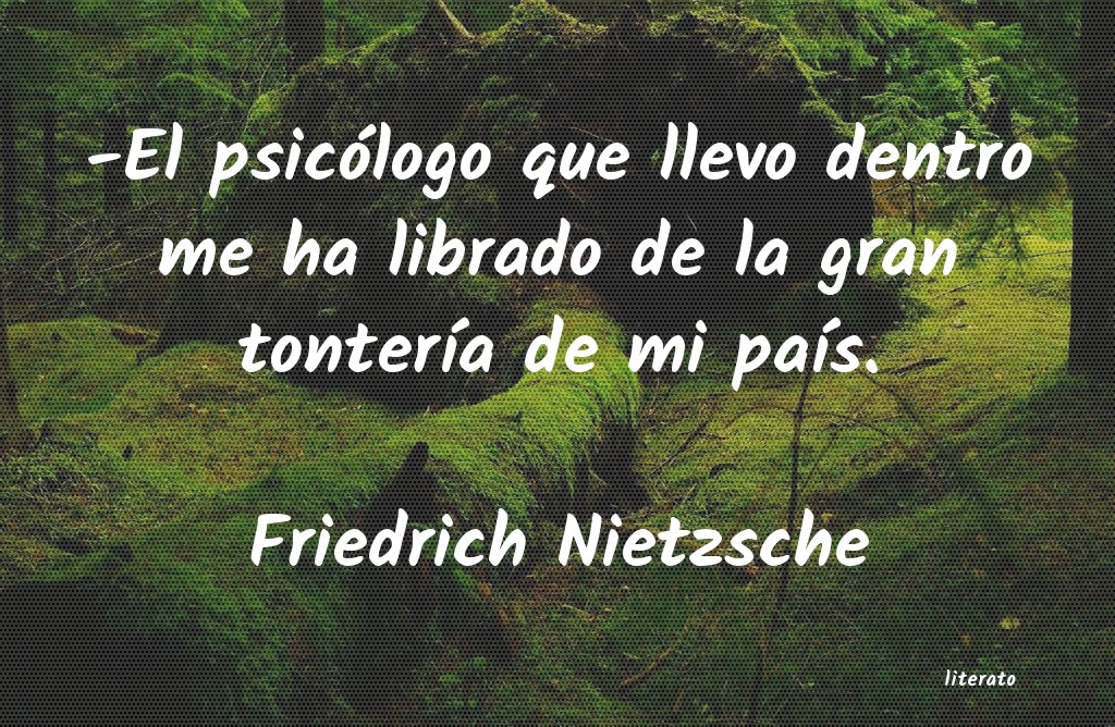 Frases de Friedrich Nietzsche