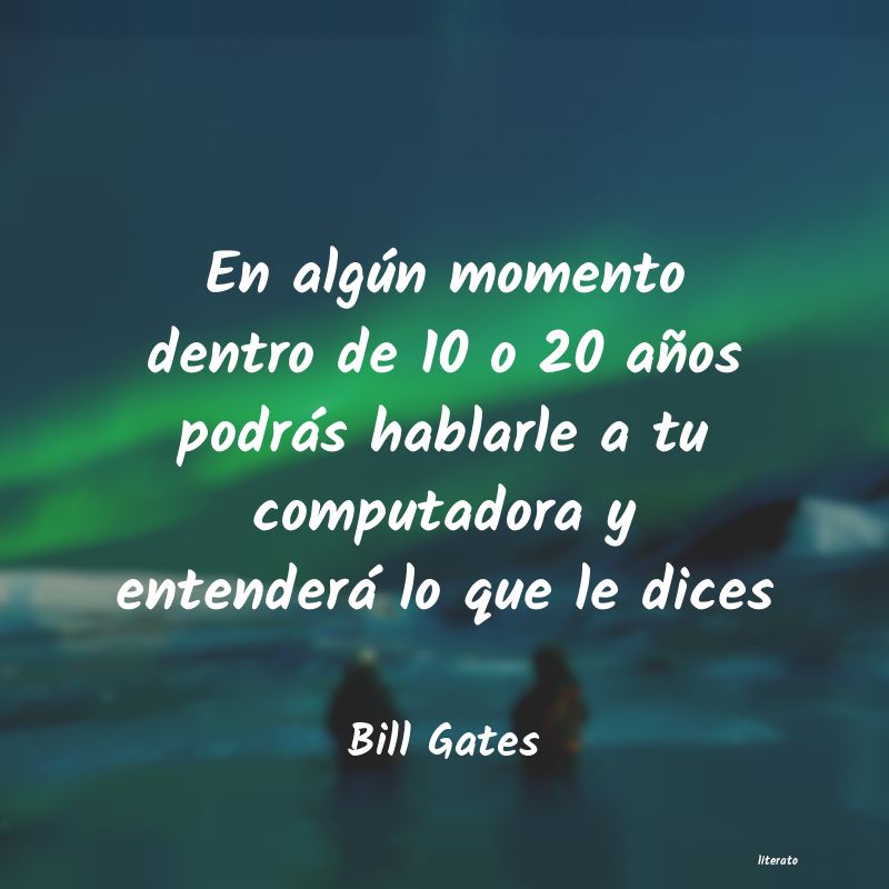 frases de Bill Gates