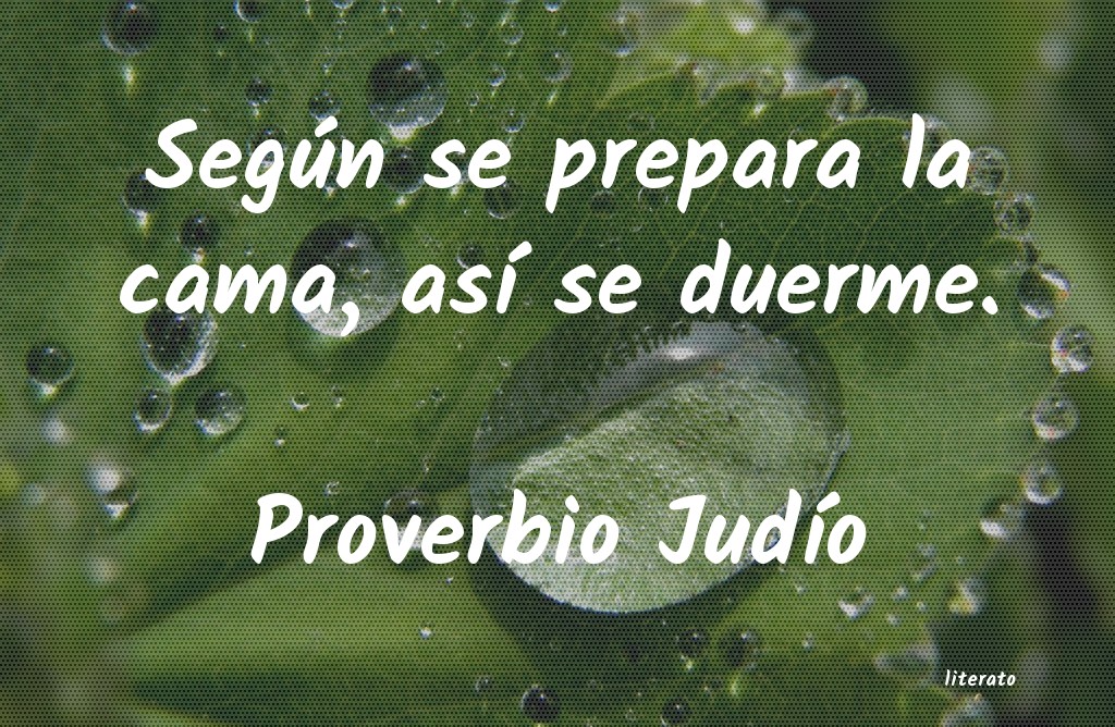 Frases de Proverbio Judío