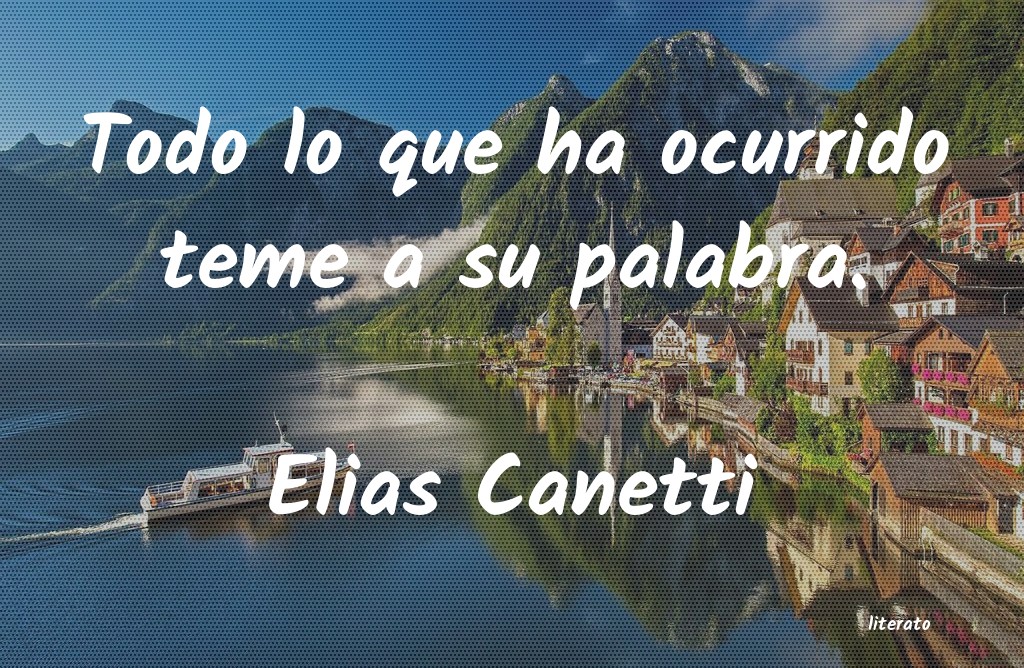 elias canetti conocimiento conocer mejor