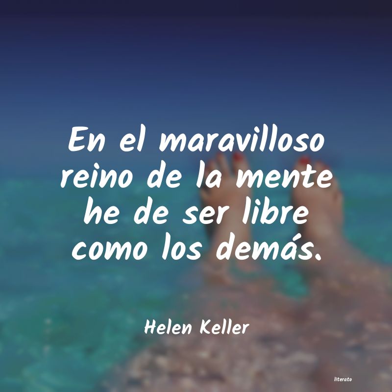 frases de Helen Keller