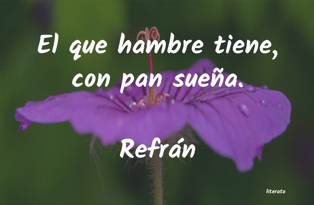 Frases de Refrán