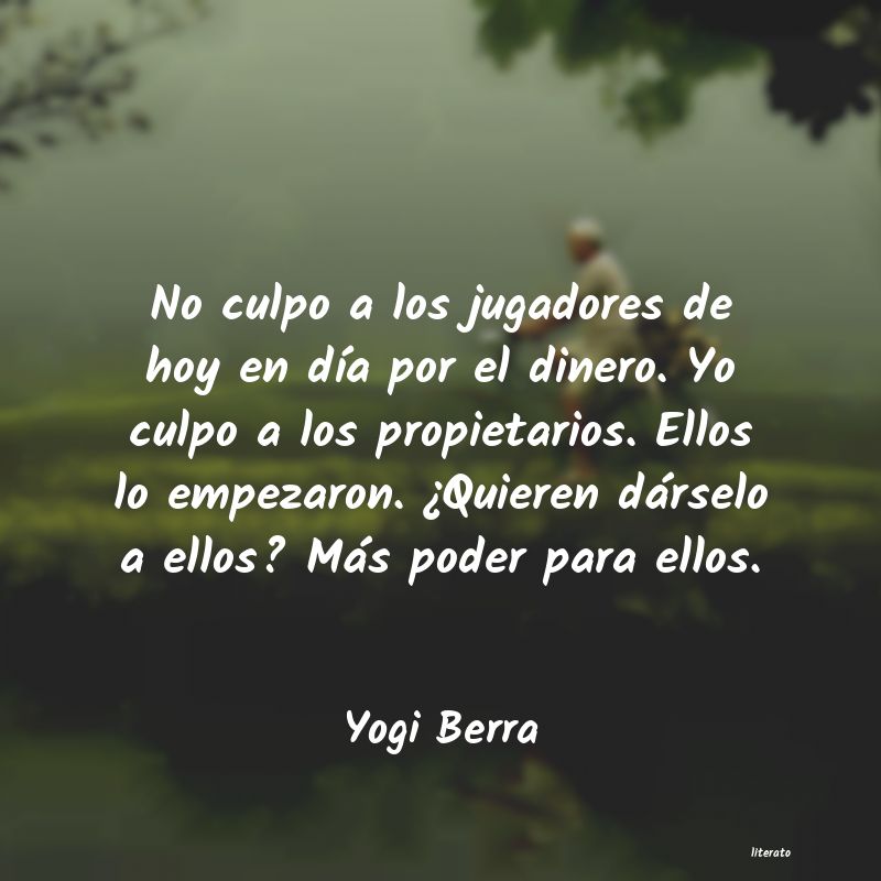 frases de Yogi Berra