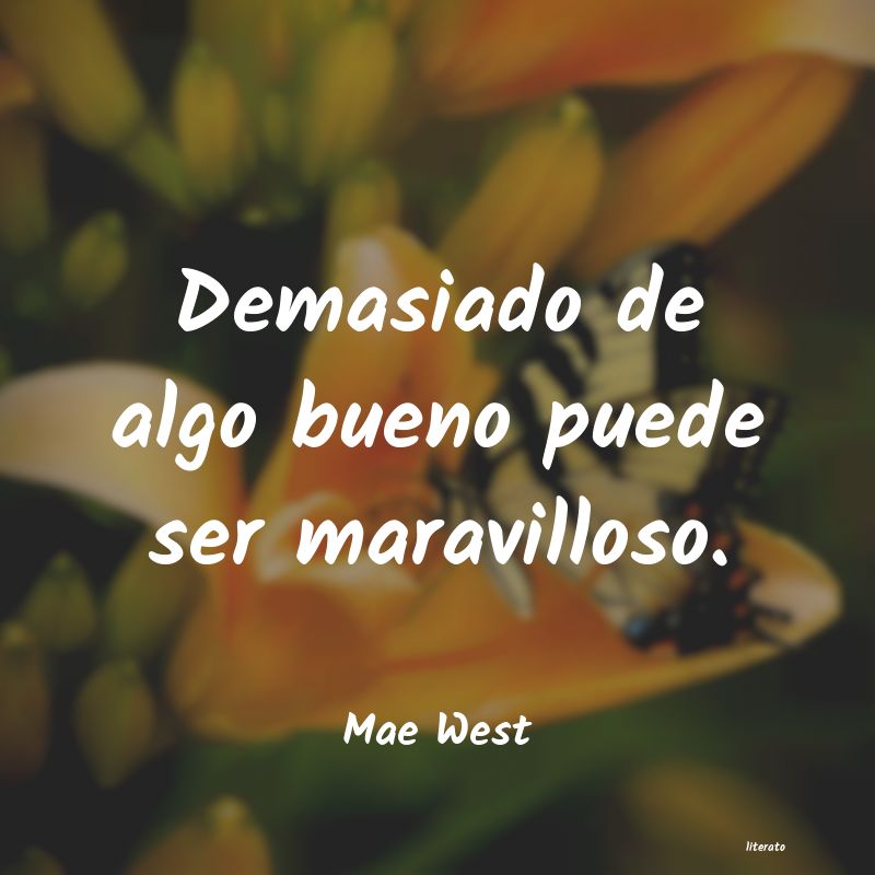 frases de Mae West