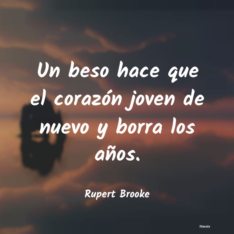 frases de Rupert Brooke