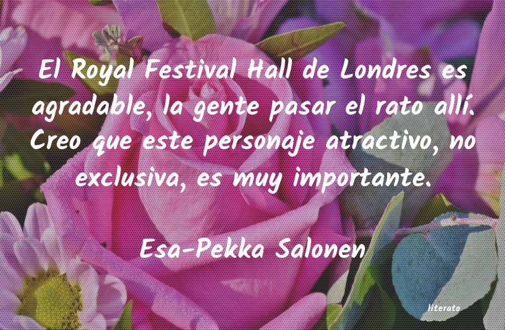 frases de Esa-Pekka Salonen