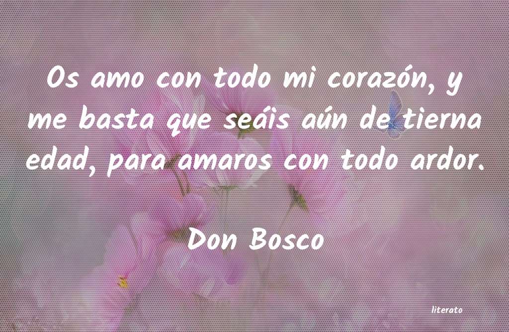 frases de Don Bosco