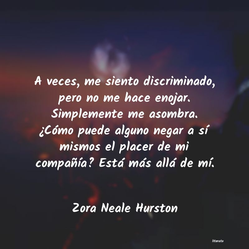 Frases de Zora Neale Hurston