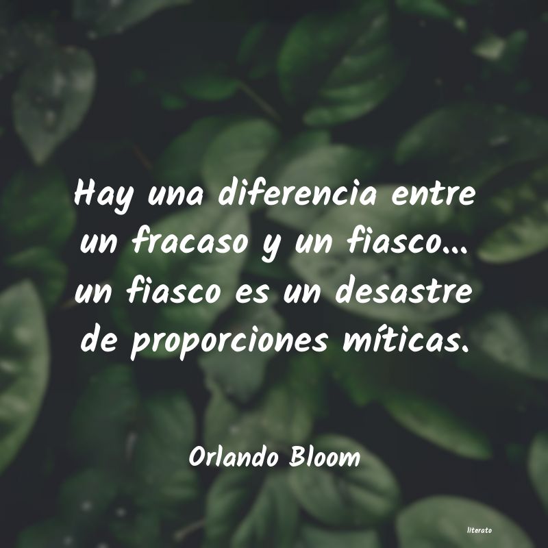frases de Orlando Bloom
