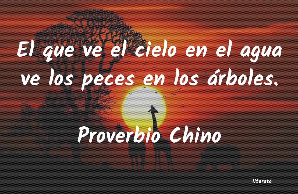 frases de Proverbio Chino